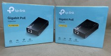 LOT OF 2 tp-link Gigabit Power Injector PoE 150S 802.3af 60w BRAND NEW SEALED