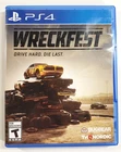 Wreckfest Drive Hard Die Last (Sony PlayStation 4, 2019) PS4 Case & Game Tested