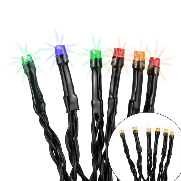 Led Lichterkette Deko Beleuchtung Party Garten AußEn IP44 Rgb 6H-Timer Batterie-image