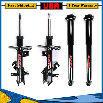 Front Shocks Struts w/ Rear Shocks 4PCS Set FCS For 2007-2012 Nissan Sentra_SP