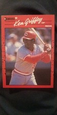 Ken Griffey Sr 1990 Donruss Extremely Rare Multiple Misprint Card