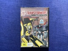 Transformers-Robots in Disguise-King of the Hill (DVD, 2017) New Sealed Region 4