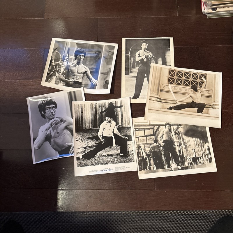 1973 Bruce Lee "Fight Scene in Enter the Dragon" and 5 other 8x10in Photographs
