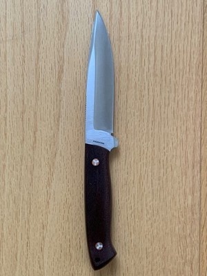 Böker Arbolito Relincho Madera Messer  N695 Stahl + Lederscheide Bushcraft