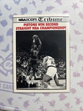 1990 NBA HOOPS #341 90' NBA FINALS NM-MT NBA BASKETBALL CARD