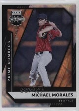 2021 Panini Elite Extra Edition Prime Numbers B 40/74 Michael Morales #83 2r8