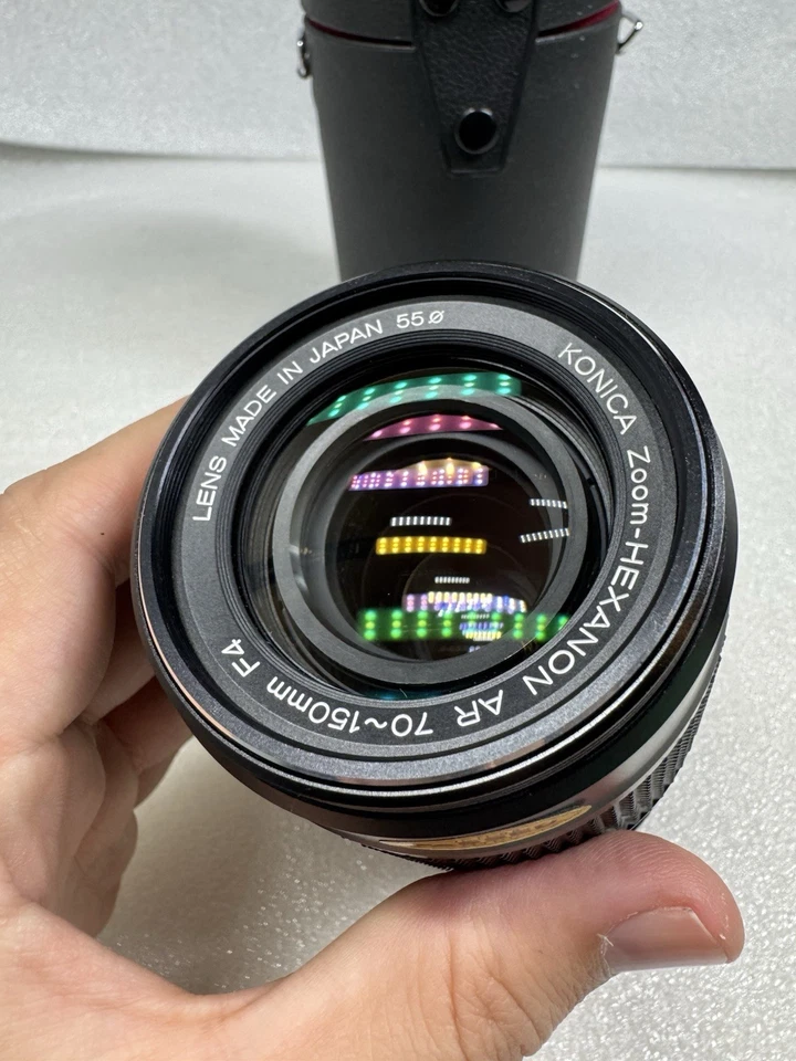 Lente Konica Zoom-Hexanon 70-150 mm f/4 para montaje Konica AR - **COMO NUEVA** Foto 4 de 4