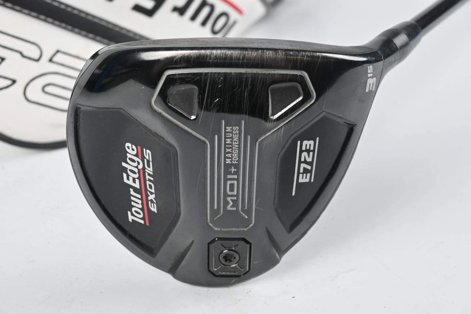 Tour Edge Exotics E723 #3 Wood / 15 Degree / Stiff Flex Tensei AV Blue 65 Shaft - Image 2 of 4