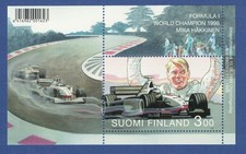 Finnland 1999, Blockausgabe Formel 1-Weltmeister Mika H&auml;kkinen