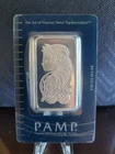 (2) PAMP Suisse 1oz .999 Fine Silver Bullion Bar Lady Fortuna in Numerical order