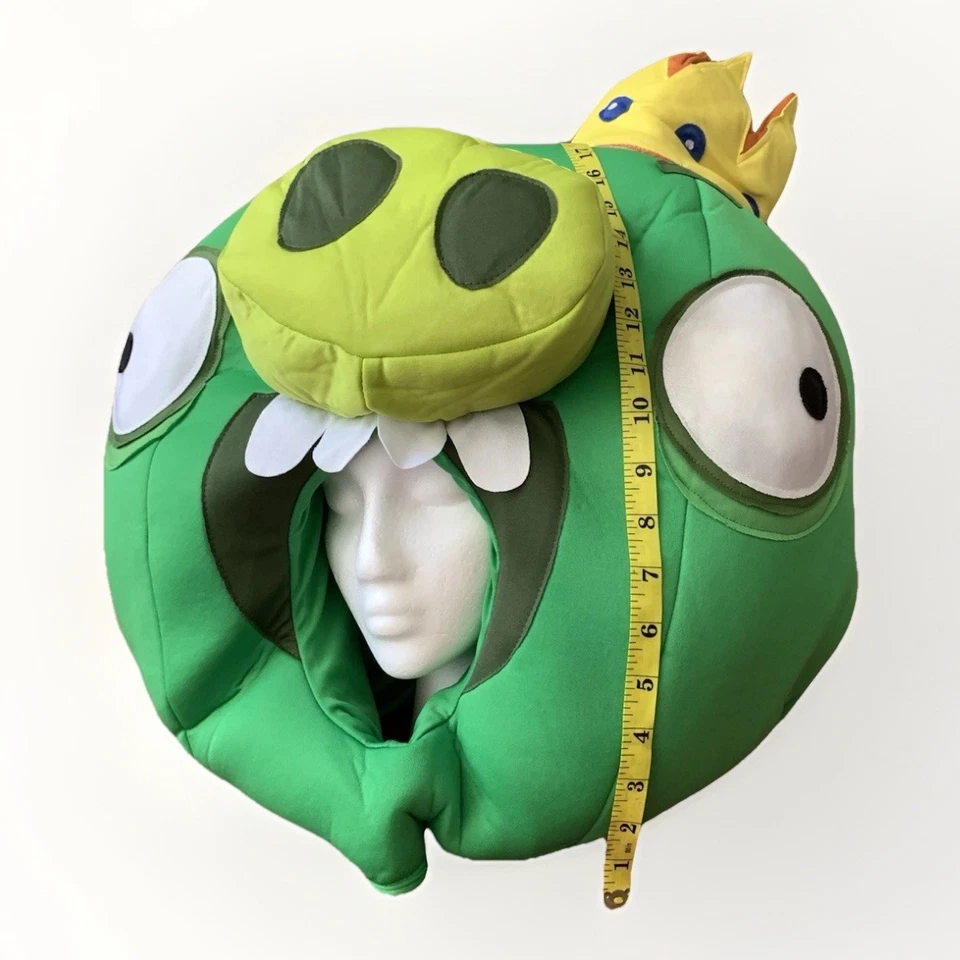 ROVIO ANGRY BIRDS APP KING PIG MASK FANCY DRESS HALLOWEEN COSTUME - Image 3 of 4