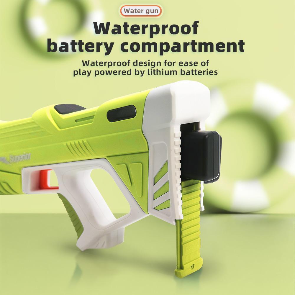 Hot Burst Electric Water Gun Kids Outdoor Summer Auto Water Sucking Strong  Power