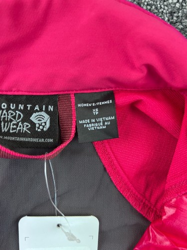 Chaqueta Mountain Hardware para mujer XS Chockina cremallera completa manga larga rosa liso nueva con etiquetas - Imagen 4 de 14