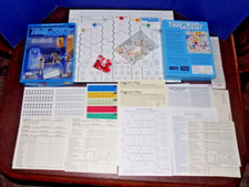 Time Agent Board Game TimJim Prism Games 1992 Unpunched &