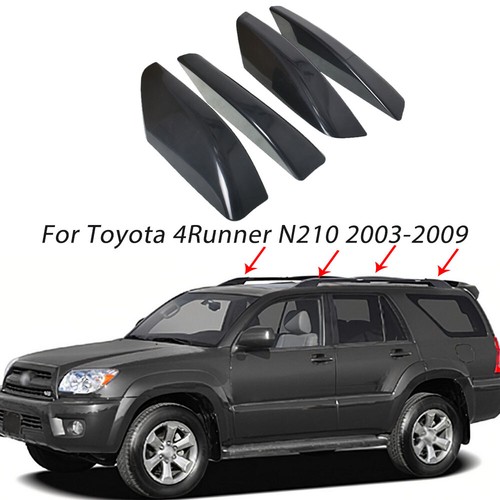 For Toyota 4Runner N210 2003-2009 Replacement 4X Roof Rack Rail End Covers Shell - Bild 1 von 6
