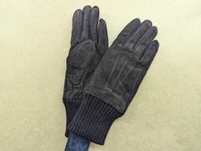 CUBUS Echtleder Handschuhe Herren Gr&ouml;&szlig;e S-M gef&uuml;ttert braun