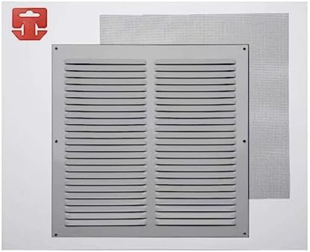 REJILLA C/MOSQ ALUM 0.6 NATURAL 300X300MM (G)