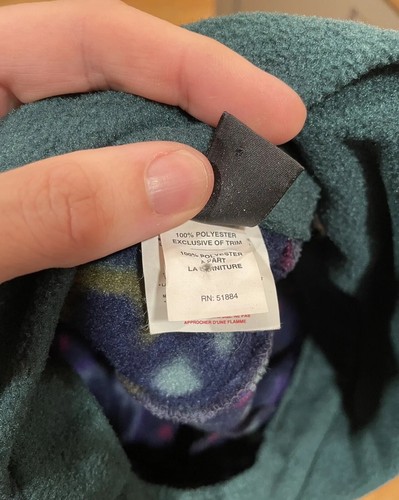 Vintage Patagonienmütze große Fleece Entenzehe super selten toller Zustand - Bild 5 von 6