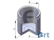 ERT 150275-C Piston, Brake Caliper for Honda, Mazda, Suzuki, Toyota, Volvo
