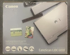 Canon Canoscan Thin Color Image Scanner W/ Negative / Film Adapter LiDE 600F