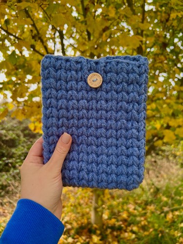 Crochet Case Sleeve for Kindle or E-reader. (Free Stickers with each order) - 第 12/14 張圖片