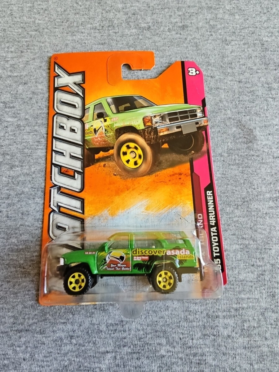 2012 Matchbox 85 TOYOTA 4RUNNER Green 92/120 LITTLE BEND Island | eBay