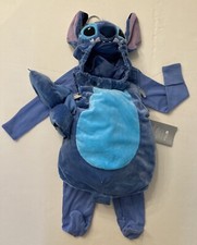 NWT Disney Store 6-12 Months Stitch Plush Baby Costume Lilo Stitch 6-9 Sleeper