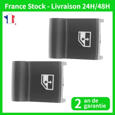 2x Capuchon bouton de réparation interrupteur de fenêtre 2P pour Alfa Romeo 159