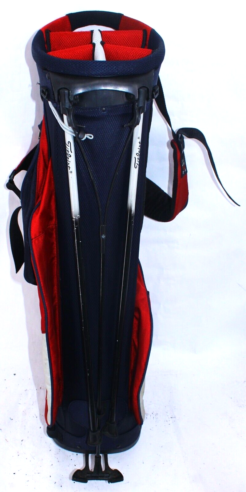 ***USED/Leans/Can't Stand without Legs*** Titleist Stand Bag with Logo