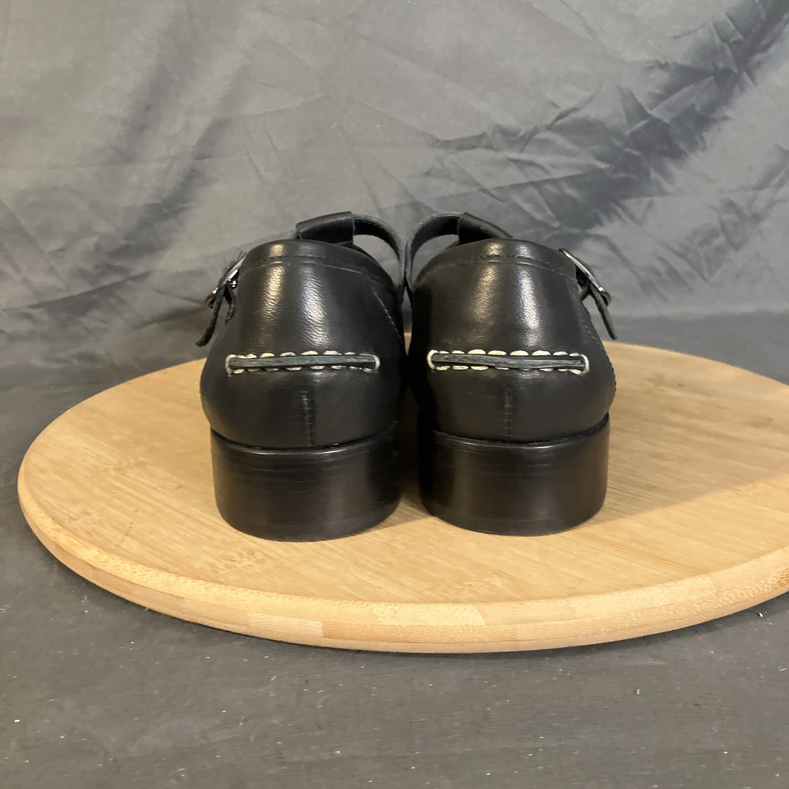 Everlane The Mary Jane Women’s 8.5/39 Black Leather Oxford Loafer