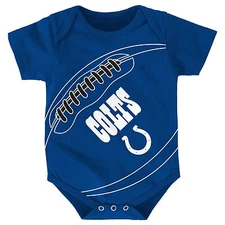 INDIANAPOLIS COLTS  INFANT NFL FANATIC FOOTBALL BODYSUIT