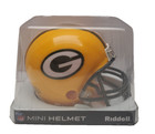 Green Bay Packers Speed Mini Helmet Riddell Nfl Licensed New