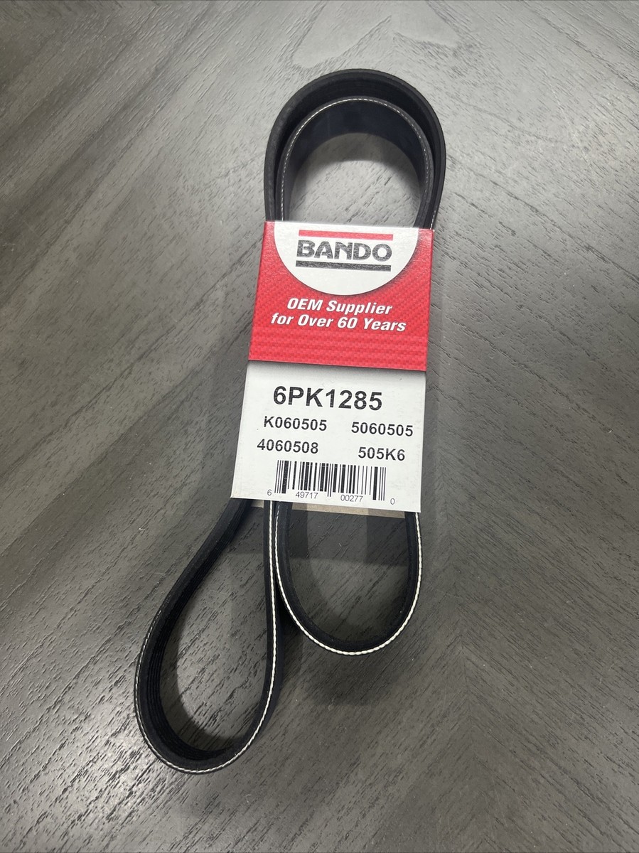 Serpentine Belt-SOHC Bando 6PK1285 New | eBay