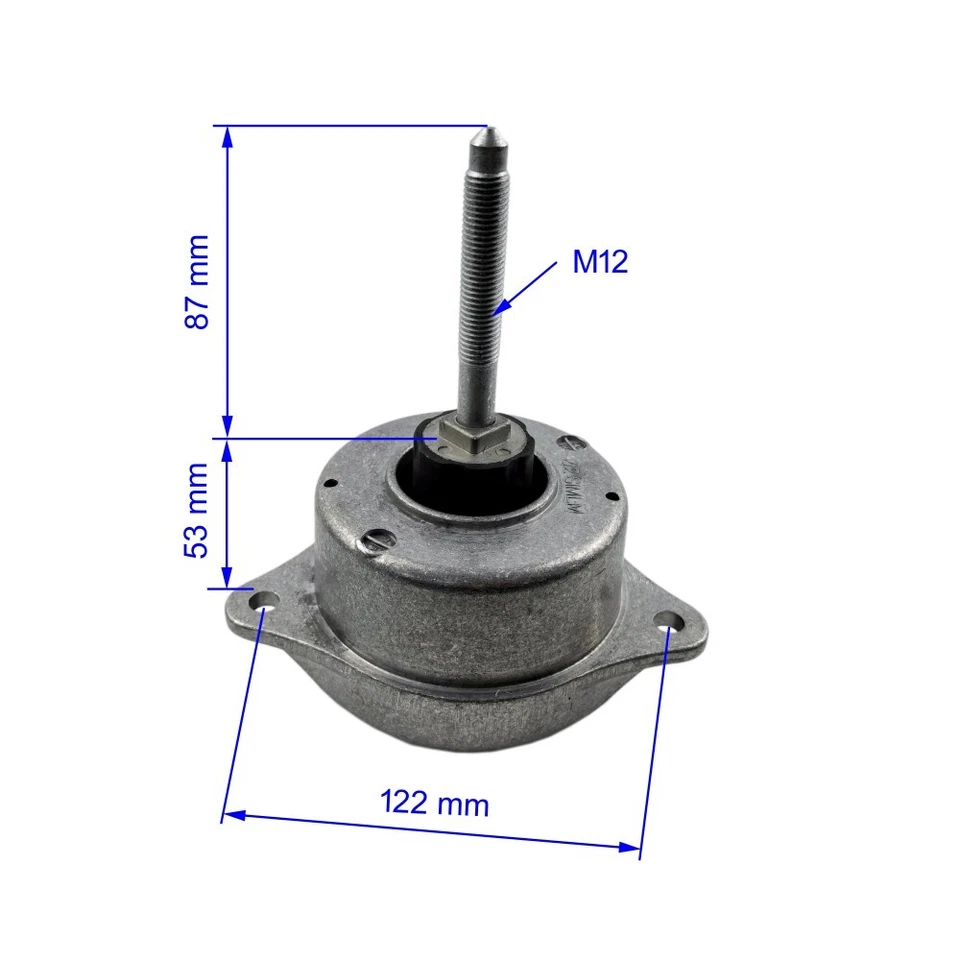 Juego de montaje de motor izquierdo & derecho de 2 piezas apto para Porsche 911 997 C2 C4 Turbo Foto 3 de 4