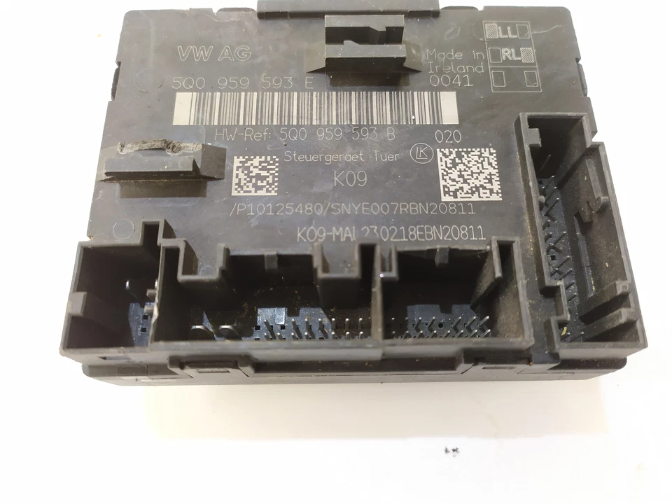 5Q0959593E CENTRALINA COMFORT USATO PORTA ANTERIORE SINISTRO SX USATO VW GOLF VI - Immagine 3 di 4