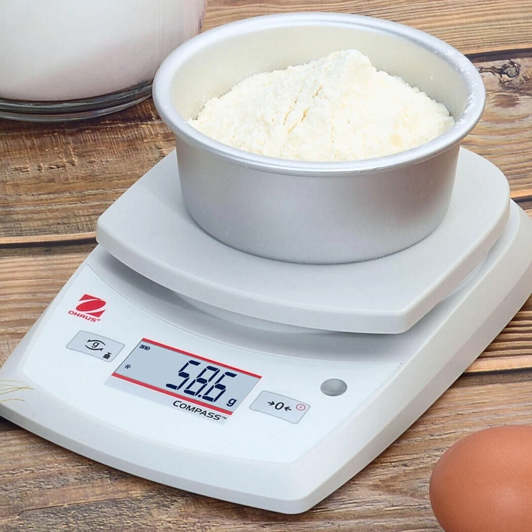 Ohaus CR5200 Slimline Portable Stackable Digital kitchen Scale - 5200g x 1g
Opens in a new window or