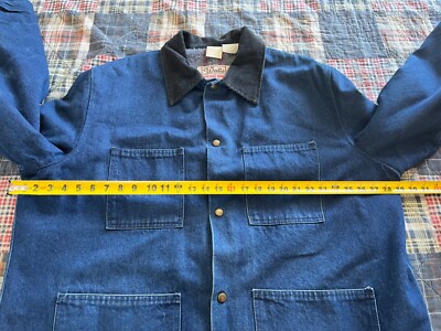 Vintage Walls Blanket Lined Denim Chore Jacket Blizzard Pruf Made