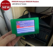 Green MMDVM Hotspot MMDVM Modem with Wifi 3.5-IN Screen for Hotspot  Home Wifi