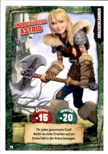 79 - Astrid Attaccante - Mappa Domatore di Draghi - Dragons 3 - Il Mondo Segreto