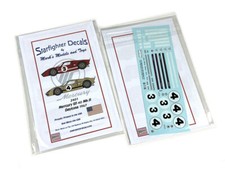 1/24 Starfighter Decals - Mercury GT-40 Mk.II Daytona 1967