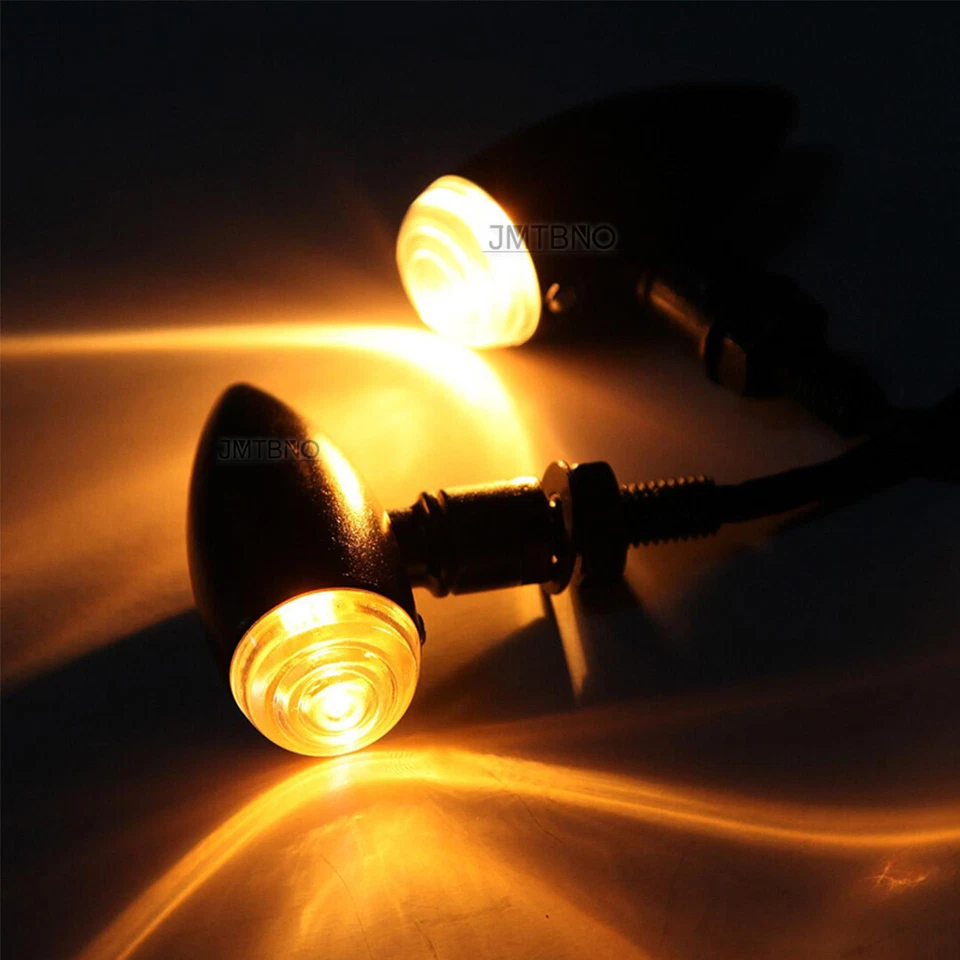 Светодиодные указатели поворота для Yamaha V Star 650 950 1100 1300 Bobber 4xMotorcycle - Изображение 2 из 4