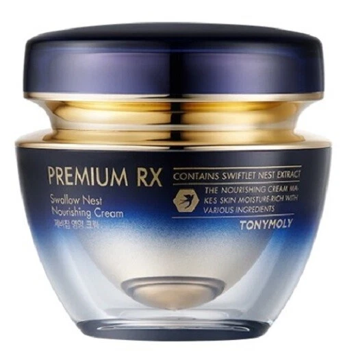 Tonymoly Premium Rx Swallow Nest cream 45ml Anti Aging Wrinkle Moisture care - Image 2 of 2