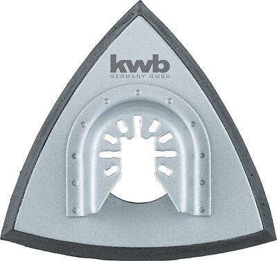 kwb Multitool Schleifplatte Delta-Schleifer inkl. Multitool Aufsatz Quick Stick