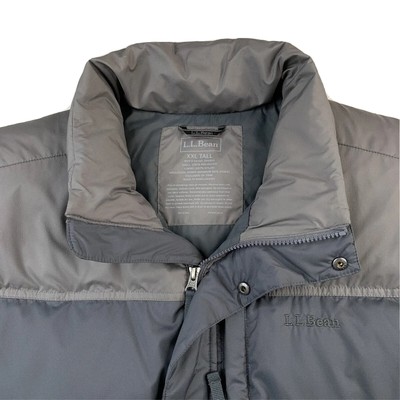 2XL Tall LL Bean Grey Color Blocking 