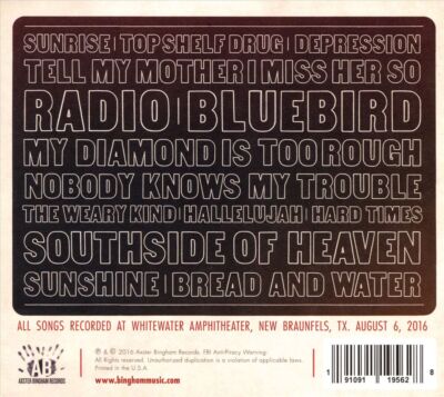 RYAN BINGHAM LIVE NEW CD