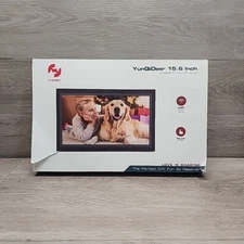 YunQiDeer FRAMEO Digital Picture Frame- 15.6inch Digital Photo Frame