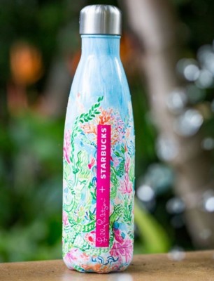 Starbucks Lilly Pulitzer  Swell Bottle Siren's Calling Limited Edition