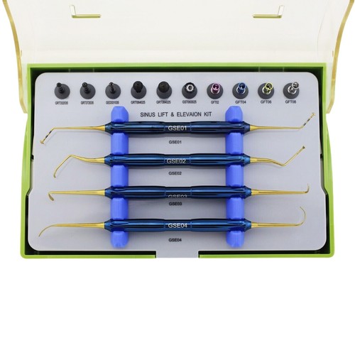Dental Implant Advanced Sinus Kit Lift DASK Drills Stoppers Elevation Instrument - Picture 39 of 69