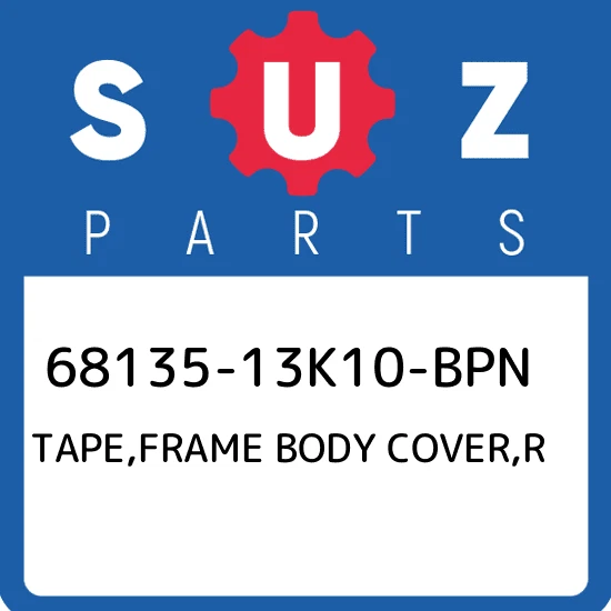 .TAPE, FRAME BODY COVER RH