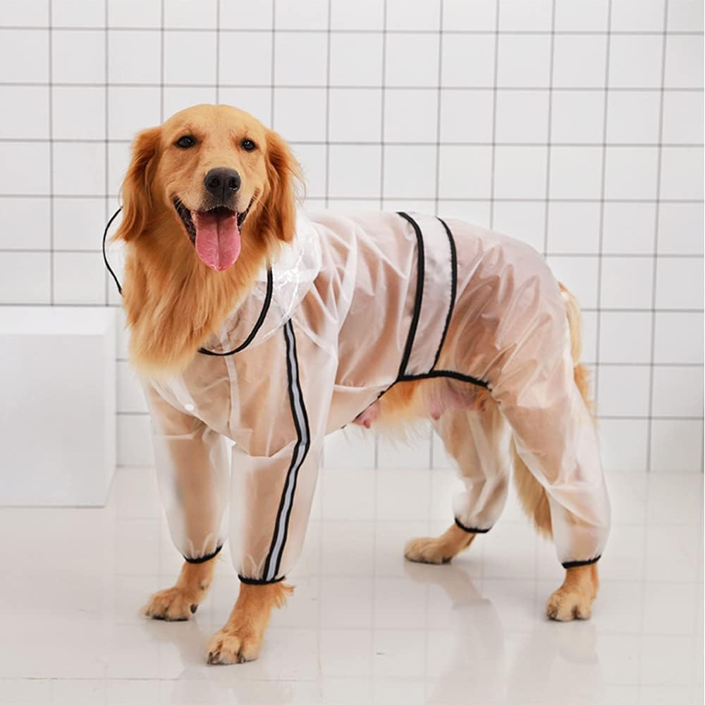 Mantella Antipioggia Per Cani Piccoli - Impermeabile Con Cappuccio Per Cani 7-11 Kg